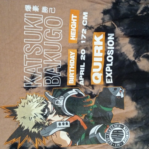 Duff Unisex KATSUKI Tye-dye Shirt - Picture 2 of 4